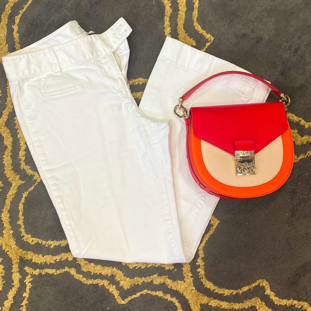 Ann Taylor Loft White Jeans Denim 🤍 Size 8